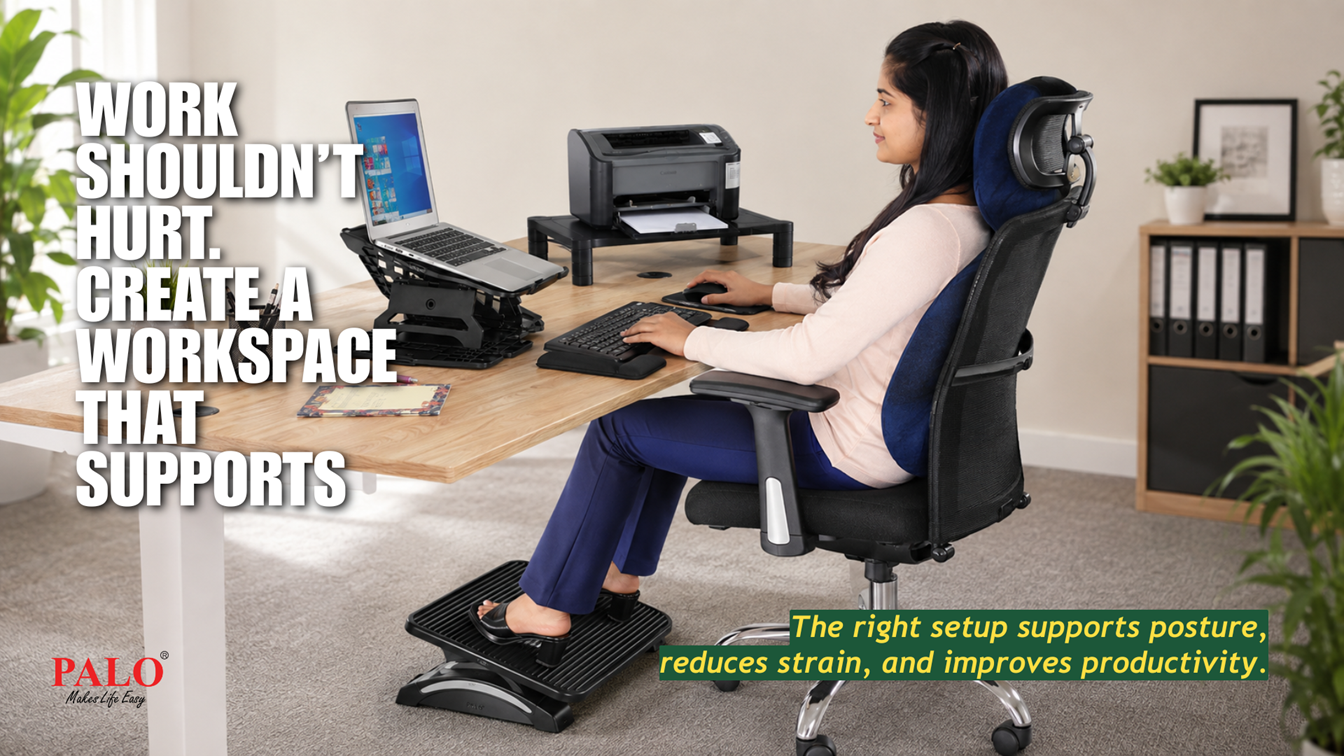 From Head to Toe: The Right Way to Set Up Your Desk for All-Day Comfort