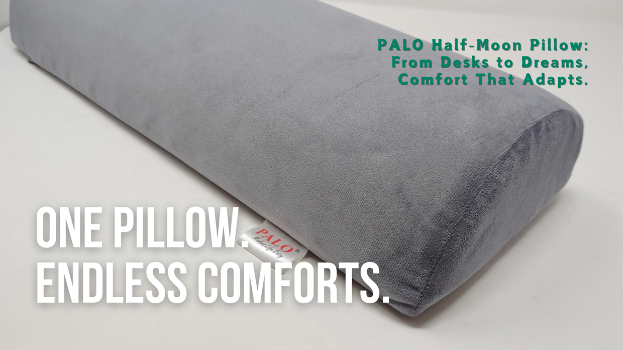 The Multi-Tasker of Comfort: Why PALO Half-Moon Pillow is a Must-Have