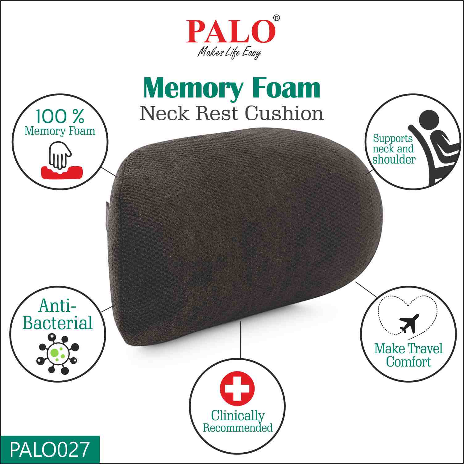 Ease the Journey: Relieving Neck Pain with PALO’s Ergonomic Neck Rest