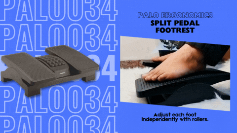 Split Pedal Footrest – Move Freely, Sit Comfortably