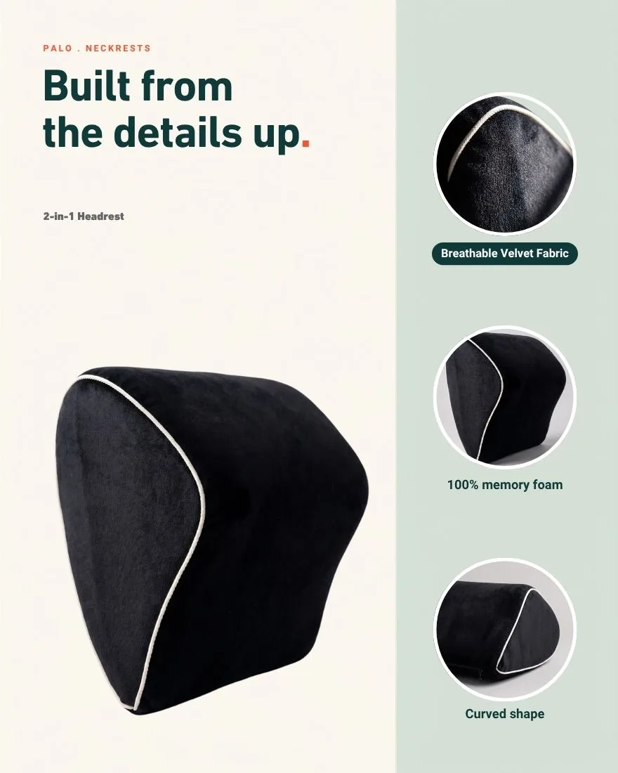 PALO 2-in-1 Headrest