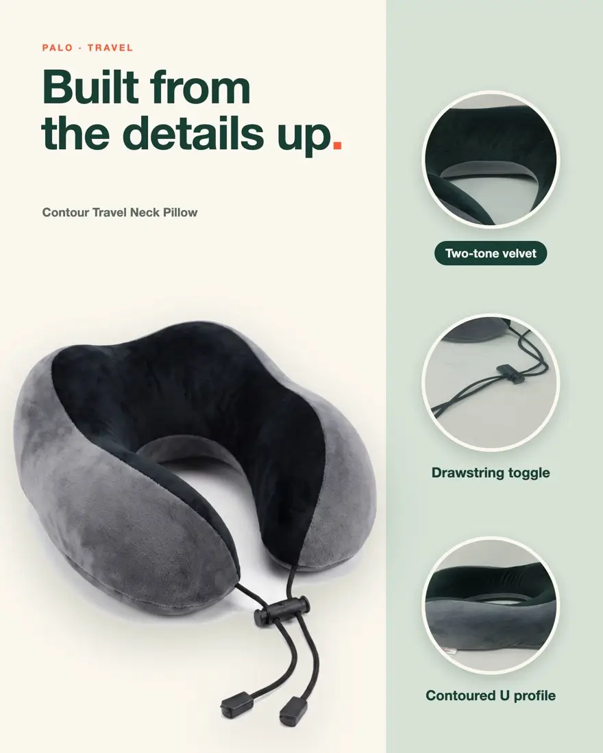 PALO Contour Travel Neck Pillow
