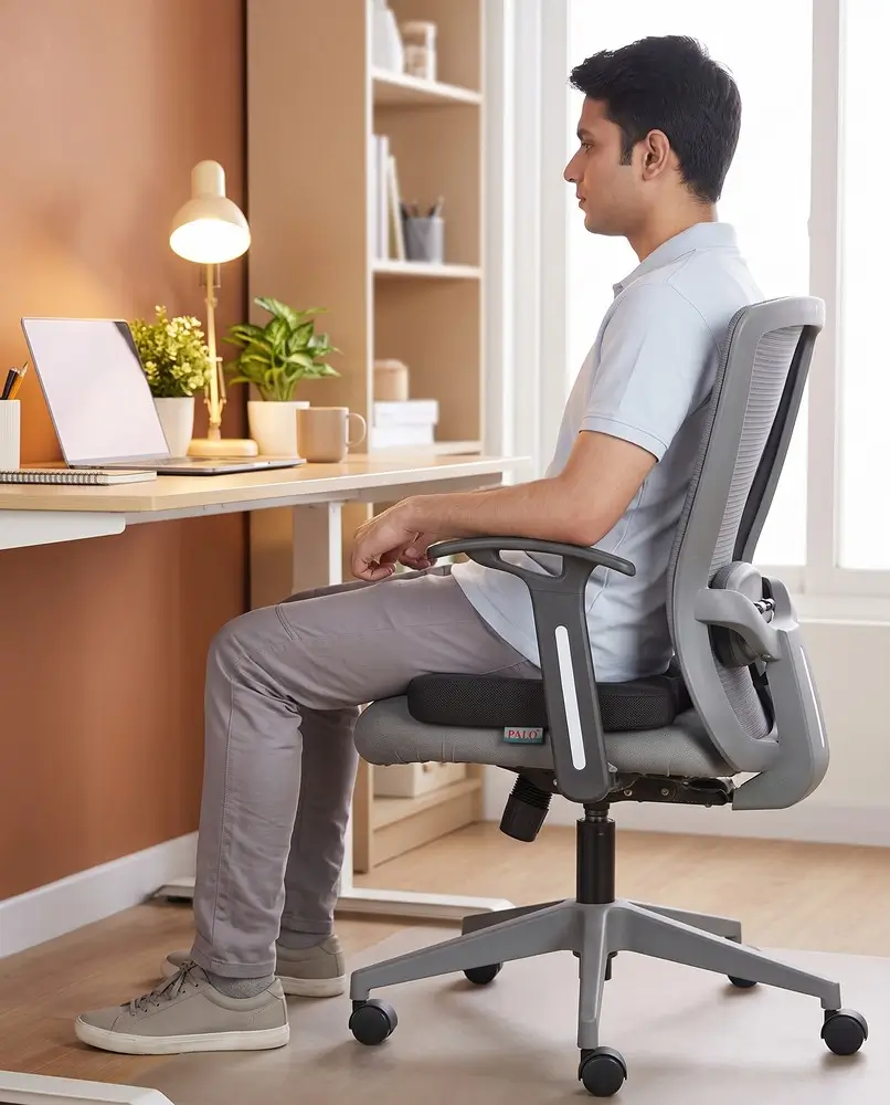 PALO Orthopedic Memory Foam Coccyx Cushion