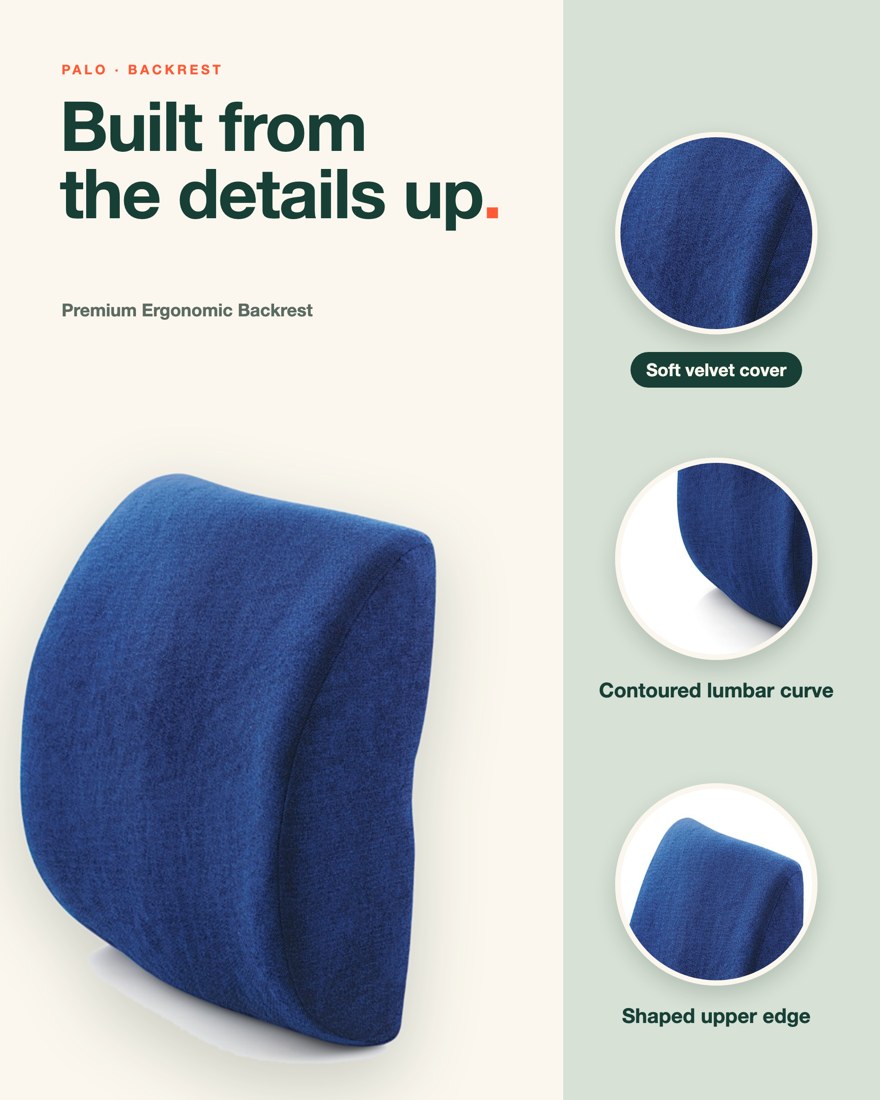 PALO Premium Ergonomic Backrest