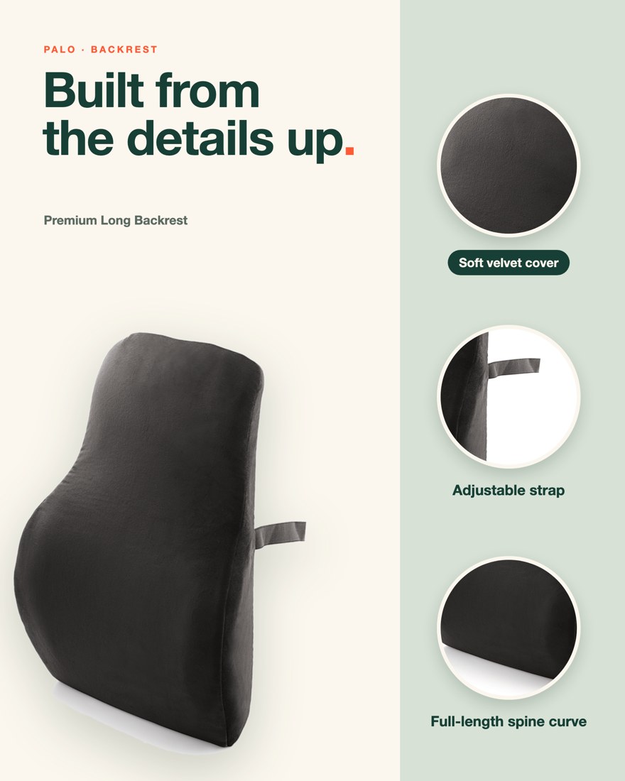 PALO Premium Long Backrest