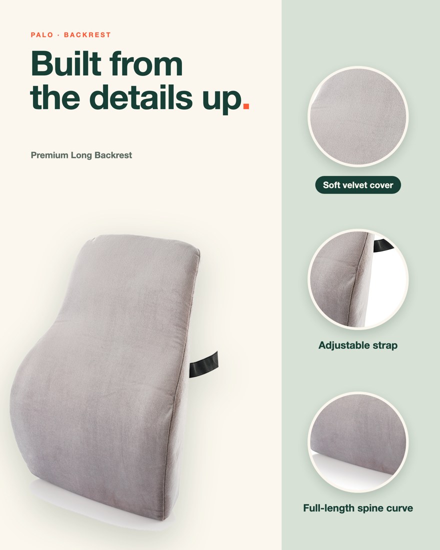 PALO Premium Long Backrest