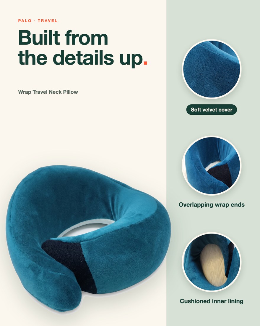 PALO Wrap Travel Neck Pillow